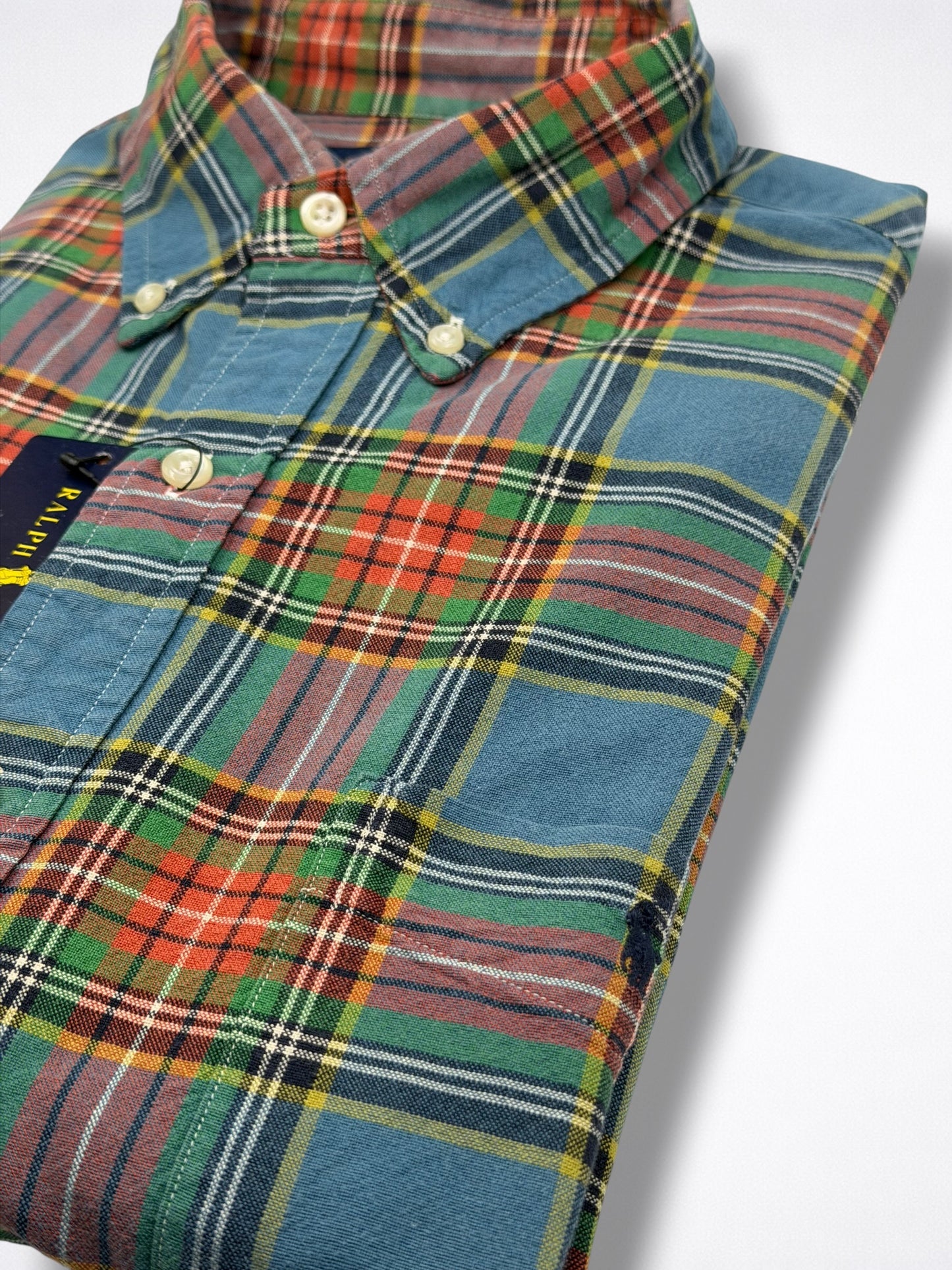 Camisa Polo Ralph Lauren Classic Fit Manga Larga Talla L