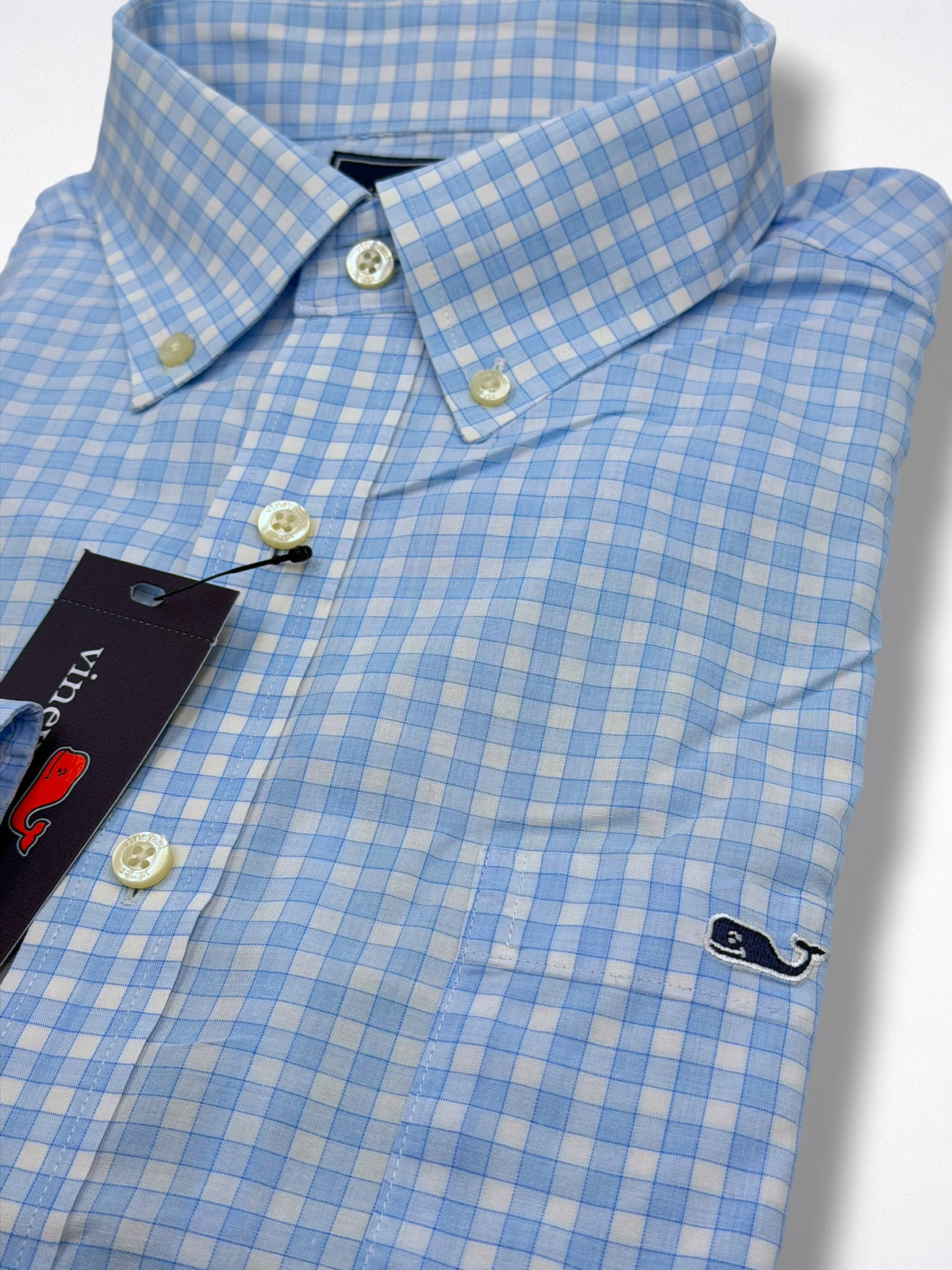 Camisa Vineyard Vines Classic Fit Manga Larga Talla L