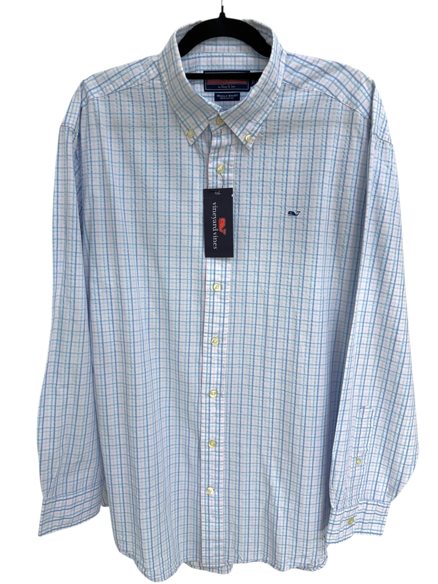 Camisa Vineyard Vines Classic Fit Manga Larga Talla L
