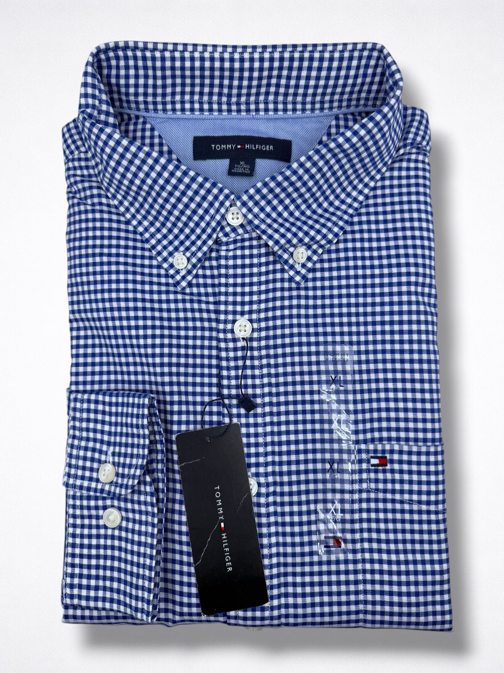 Camisa Tommy Hilfiger Classic Fit Manga Larga Talla XL