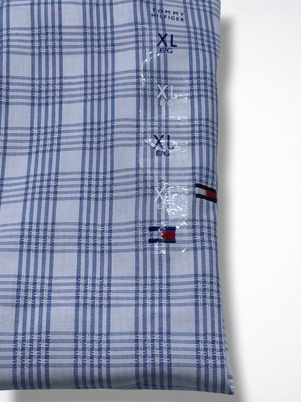 Camisa Tommy Hilfiger Classic Fit manga larga talla XL