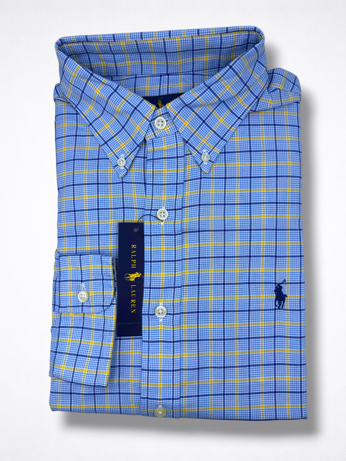 Camisa Polo Ralph Lauren Classic Fit Manga Larga Talla M