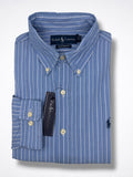 Camisa Polo Ralph Lauren Custom Fit manga larga talla M