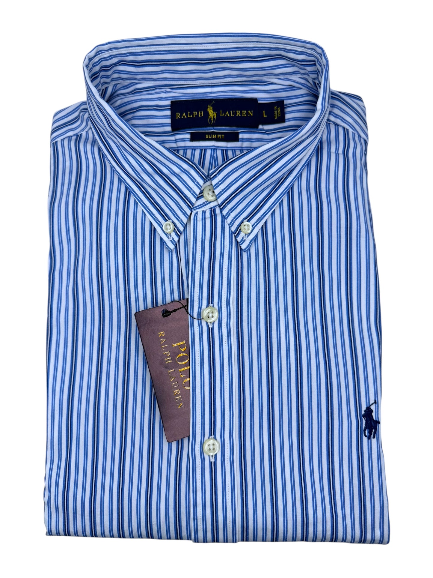 Camisa Polo Ralph Lauren Classic Fit Manga Larga Talla M
