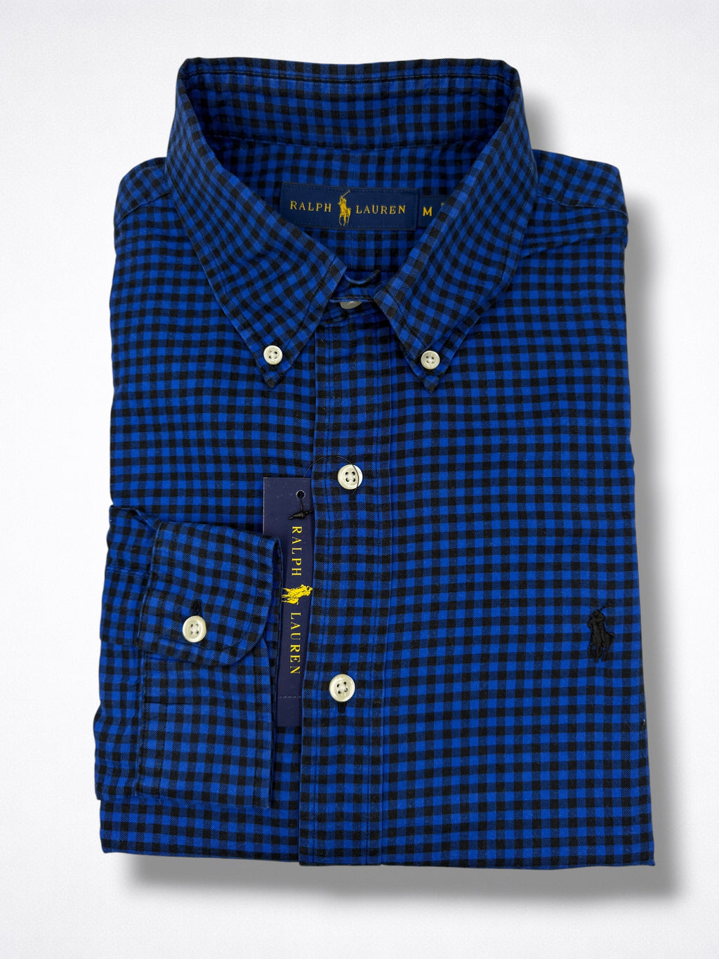 Camisa Polo Ralph Lauren Classic Fit Manga Larga Talla M