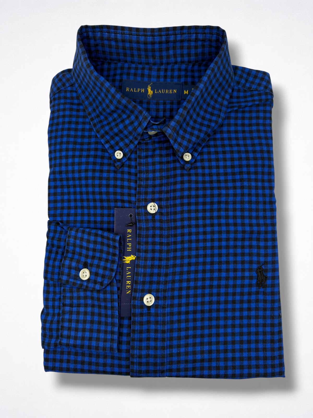 Camisa Polo Ralph Lauren Classic Fit Manga Larga Talla M