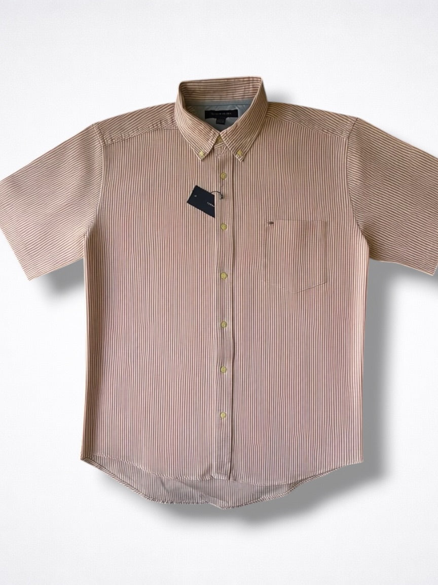 Camisa Tommy Hilfiger Classic Fit Manga Corta Talla L