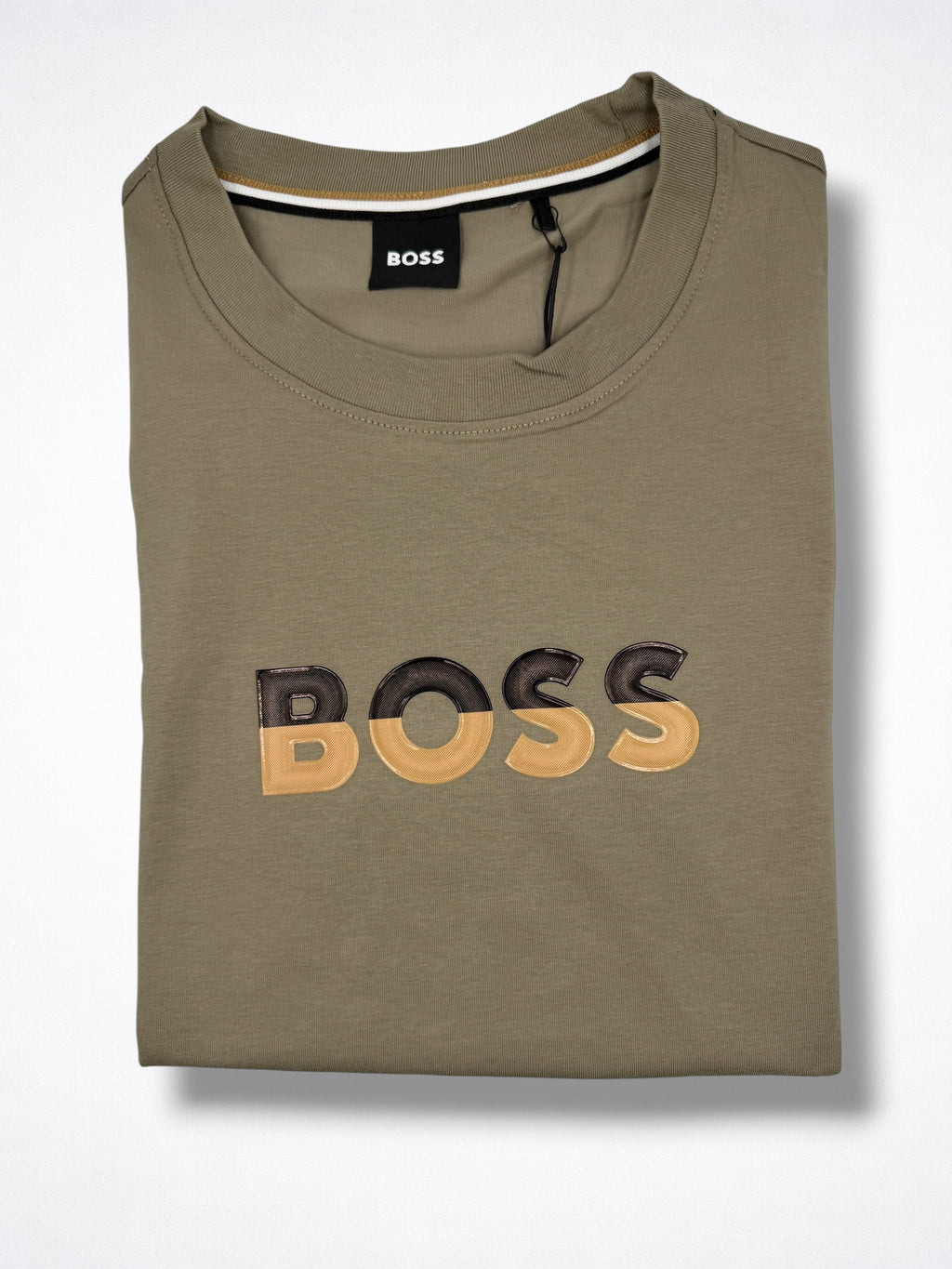 Playera Boss Classic Fit Cuello Redondo Talla L