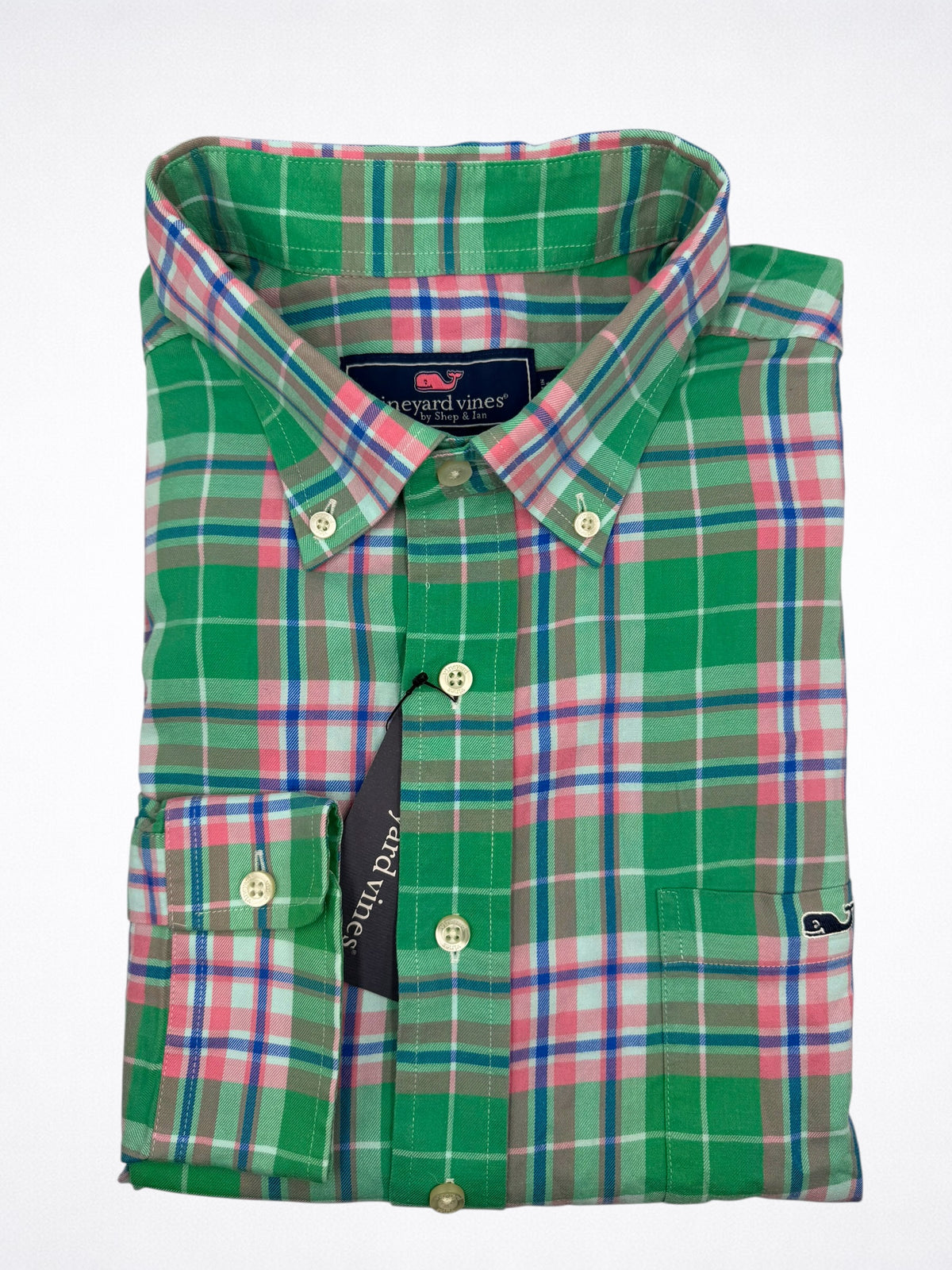 Camisa Vineyard Vines Classic Fit Manga Larga Talla XL