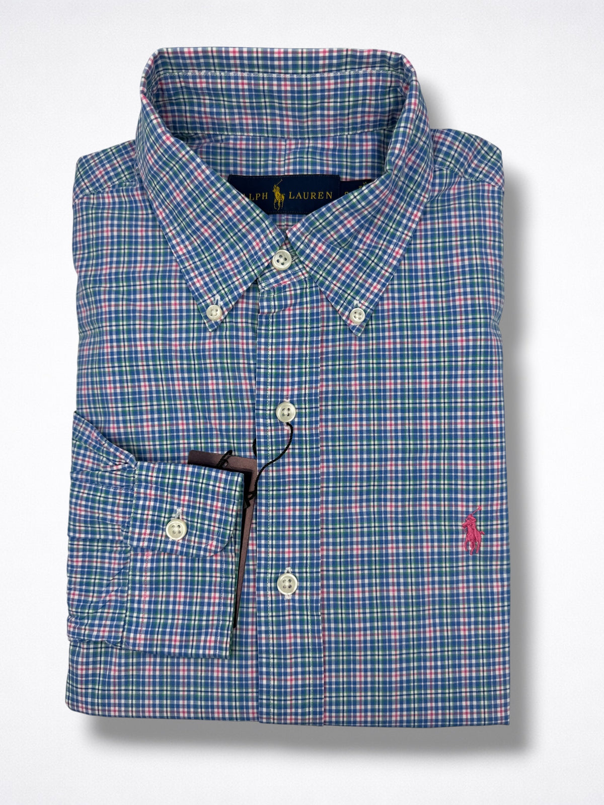 Camisa Polo Ralph Lauren Classic Fit manga larga talla S