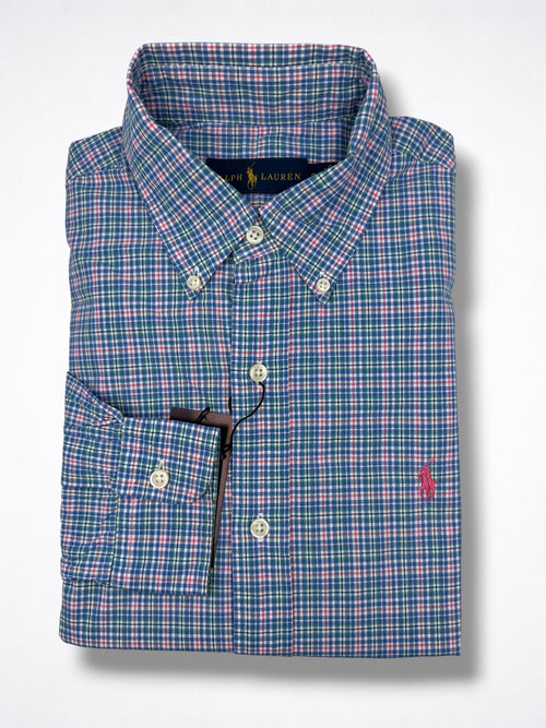 Camisa Polo Ralph Lauren Classic Fit manga larga talla S