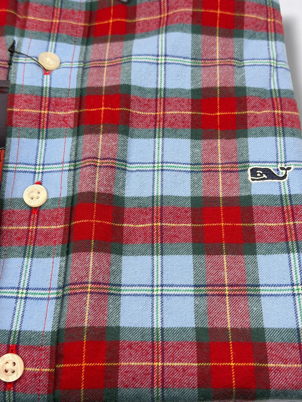 Camisa Vineyard Vines Classic Fit Manga Larga Talla L