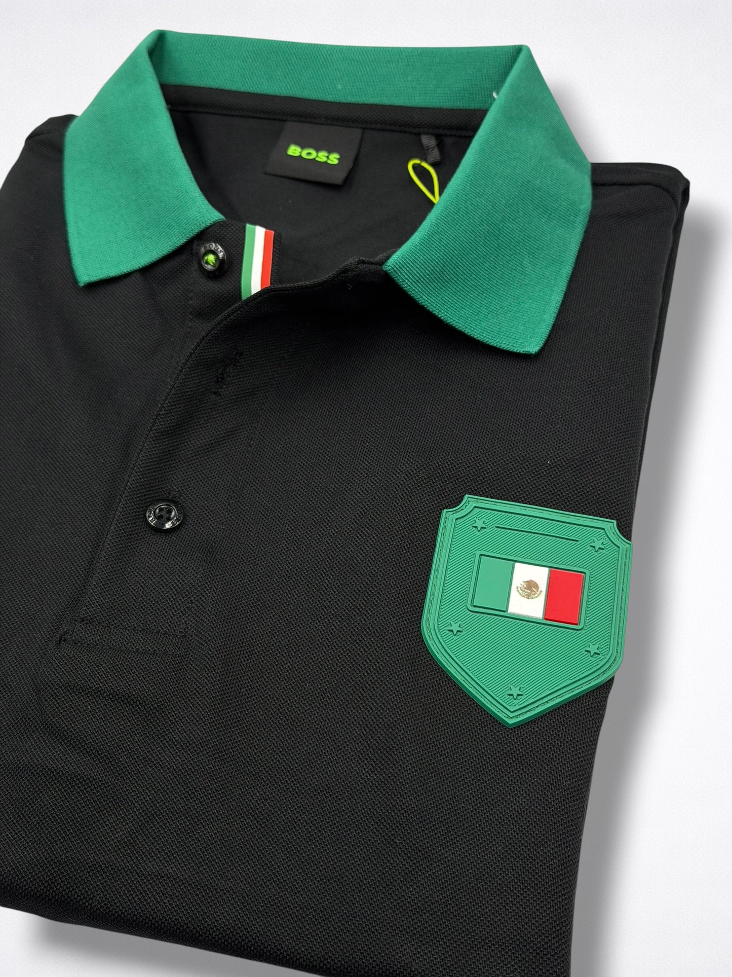 Playera Boss México Regular Fit Tipo Polo Talla M