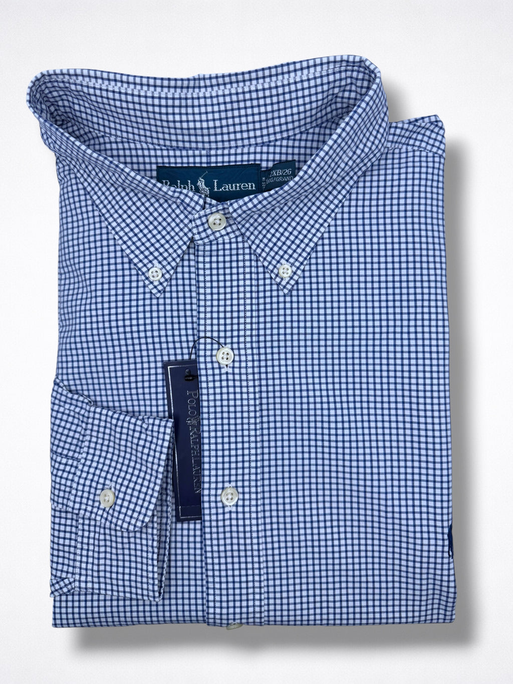 Camisa Polo Ralph Lauren Classic Fit Manga Larga Talla XXL