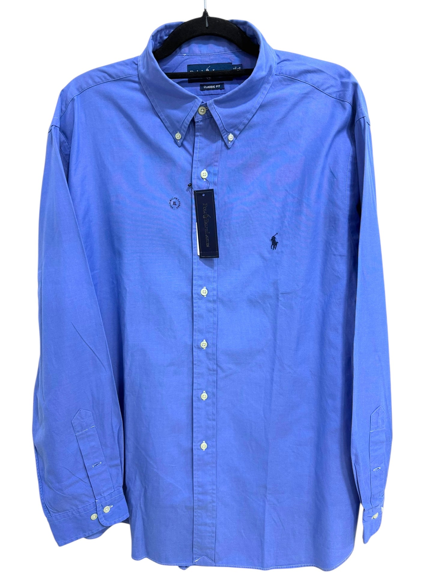 Camisa Polo Ralph Lauren Classic Fit Manga Larga Talla XL