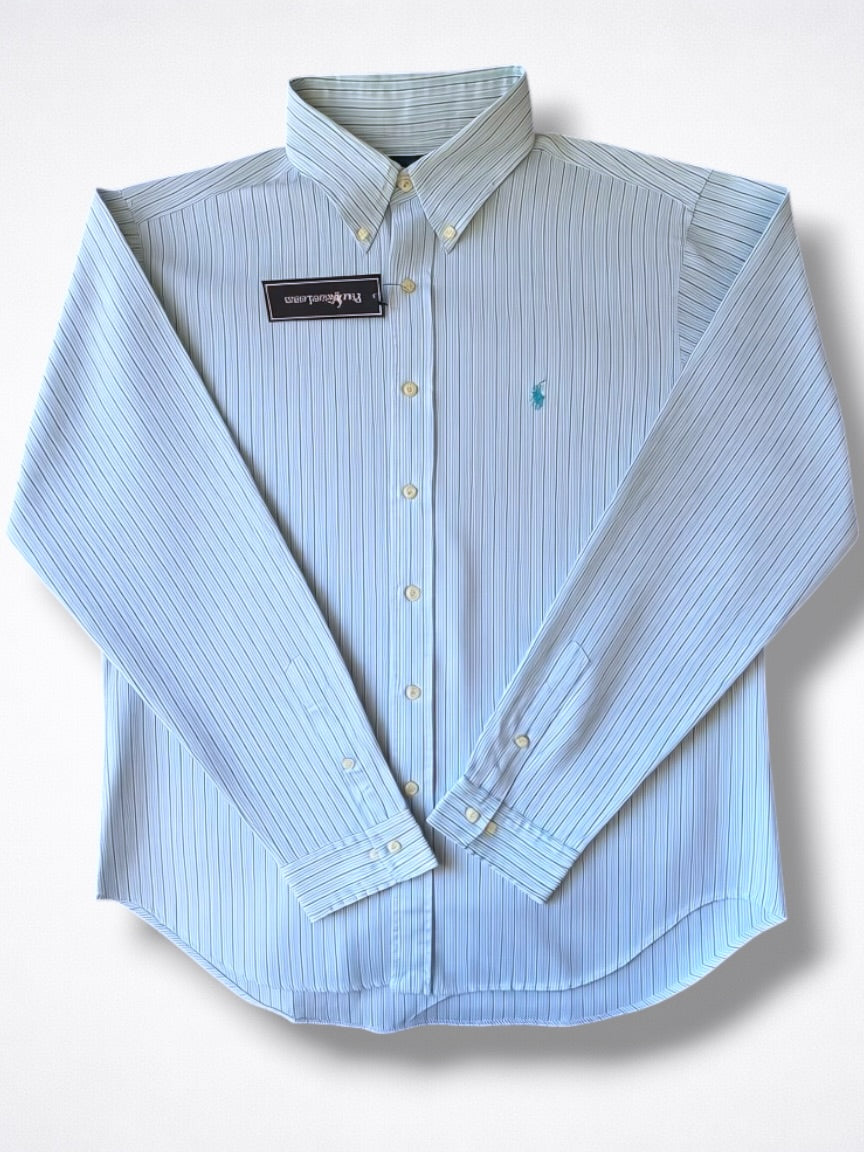 Camisa Polo Ralph Lauren Classic Fit 17 Manga Larga 36/37 Talla XL
