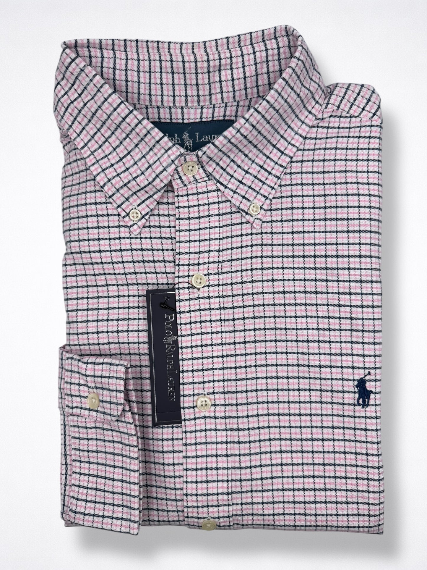 Camisa Polo Ralph Lauren Classic Fit Manga Larga Talla L