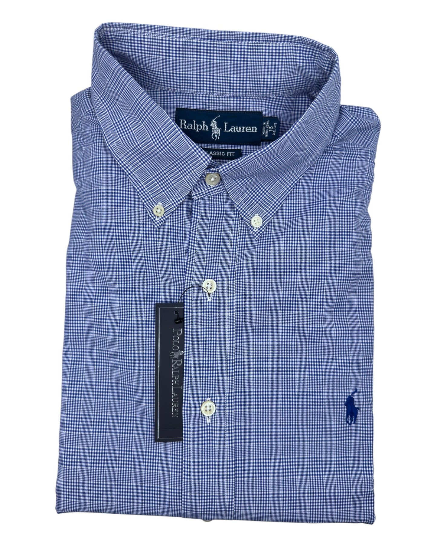 Camisa Polo Ralph Lauren Custom Fit Manga Larga Talla L