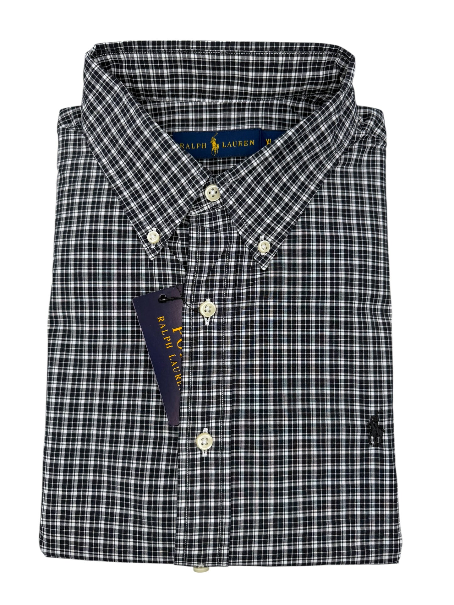 Camisa Polo Ralph Lauren Classic Fit Manga Larga Talla XL