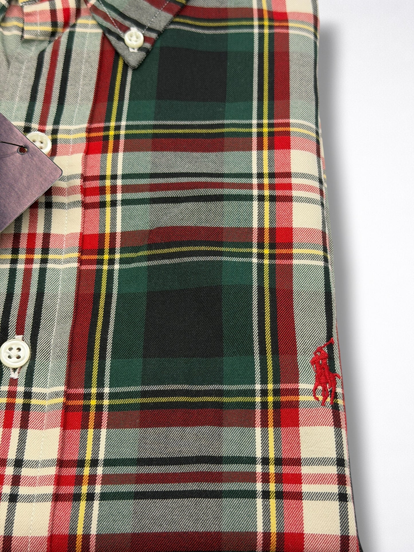 Camisa Polo Ralph Lauren Classic Fit Manga Larga Talla XXL