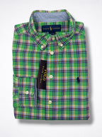 Camisa Polo Ralph Lauren Classic Fit manga larga talla 10-12 niño