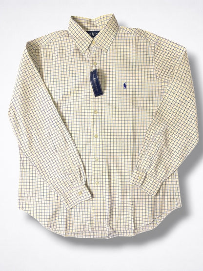 Camisa Polo Ralph Lauren Classic Fit Manga Larga Talla L