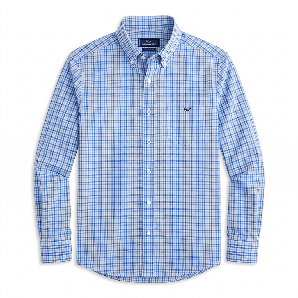 Camisa Vineyard Vines Classic Fit manga larga talla XS