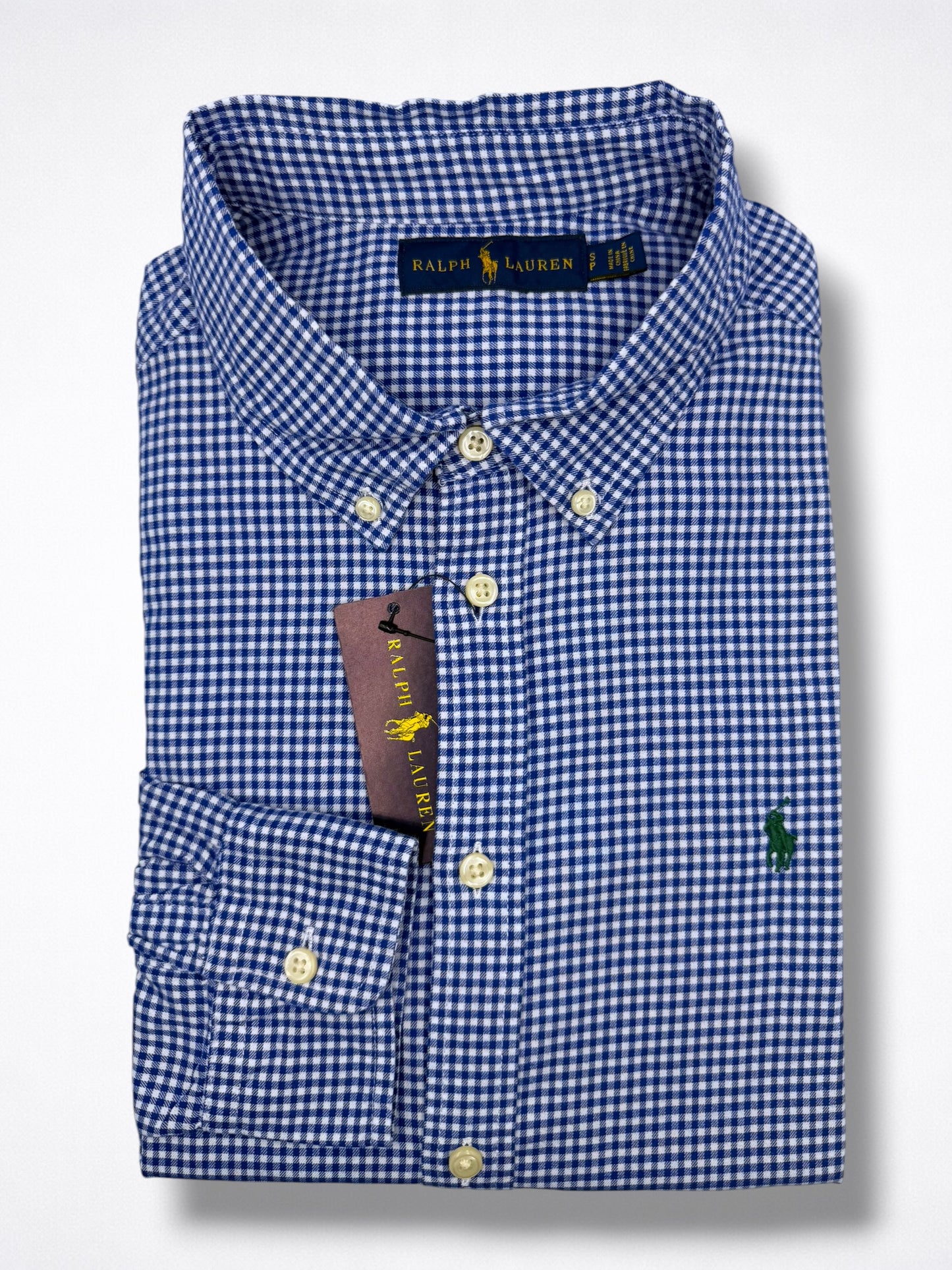 Camisa Polo Ralph Lauren Classic Fit Manga Larga Talla S