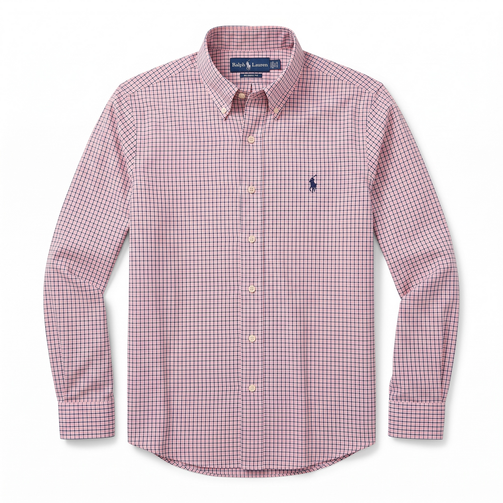 Camisa Polo Ralph Lauren Classic Fit manga larga talla M