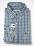 Camisa Lacoste Slim Fit Manga Larga Talla XL