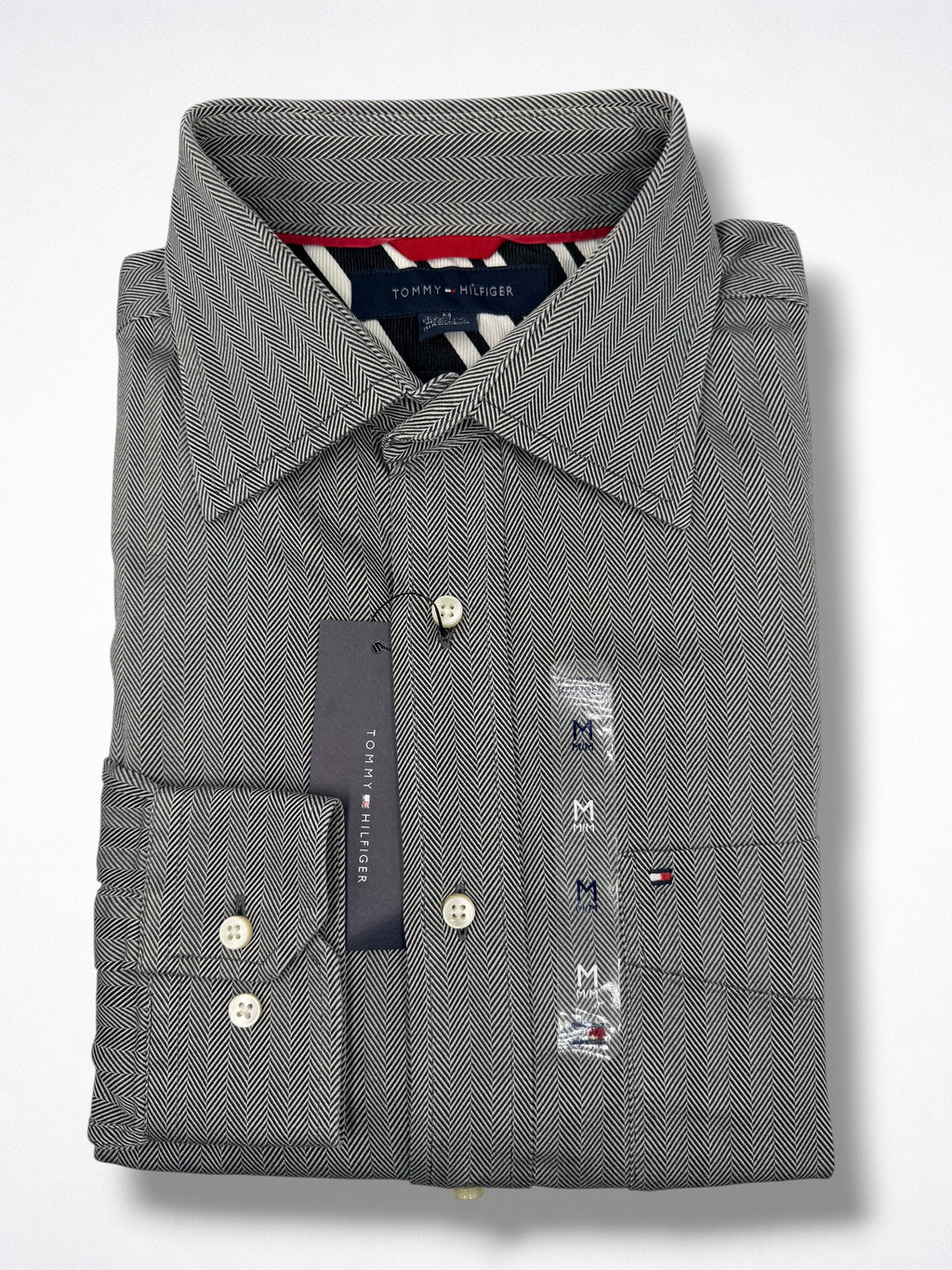 Camisa Tommy Hilfiger Classic Fit Manga Larga Talla M