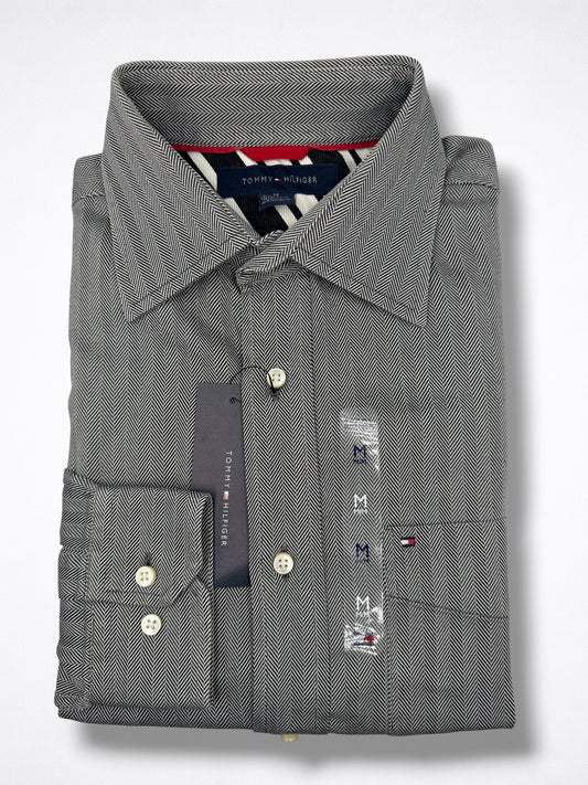 Camisa Tommy Hilfiger Classic Fit Manga Larga Talla M