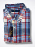 Camisa Polo Ralph Lauren Classic Fit manga corta de lino talla XXL