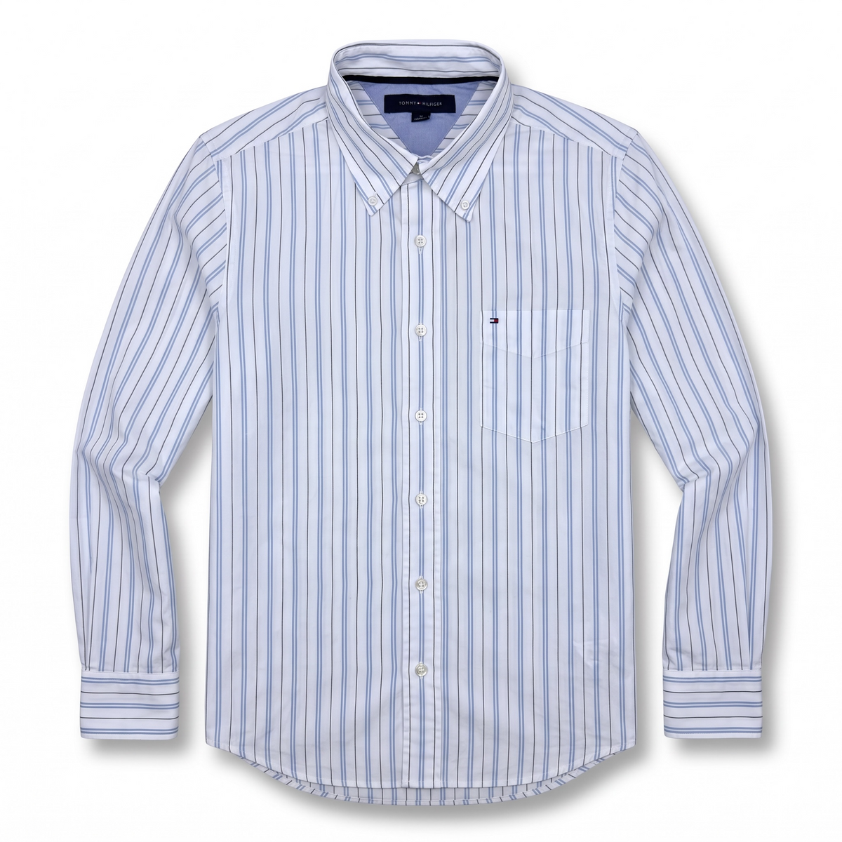 Camisa Tommy Hilfiger Classic Fit manga larga talla M