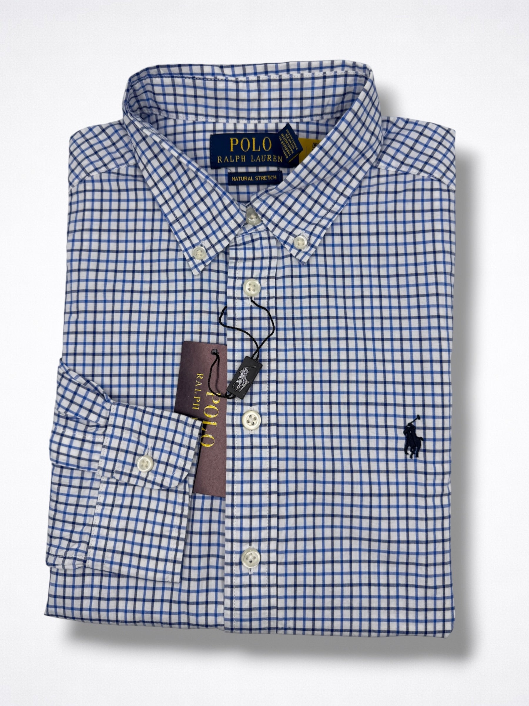 Camisa Polo Ralph Lauren Classic Fit manga larga talla 14-16 niño