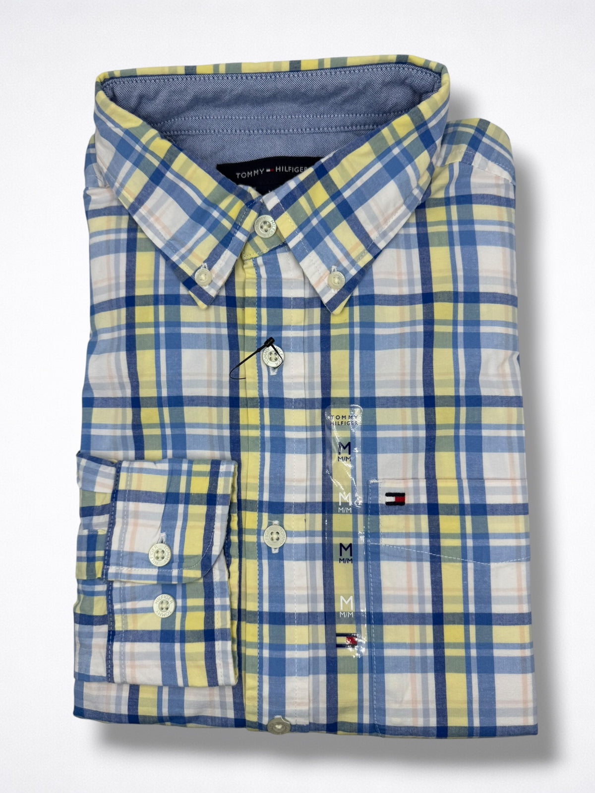 Camisa Tommy Hilfiger Classic Fit Manga Larga Talla M