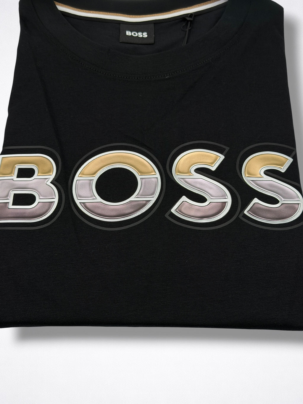Playera Boss Classic Fit Cuello Redondo Talla L