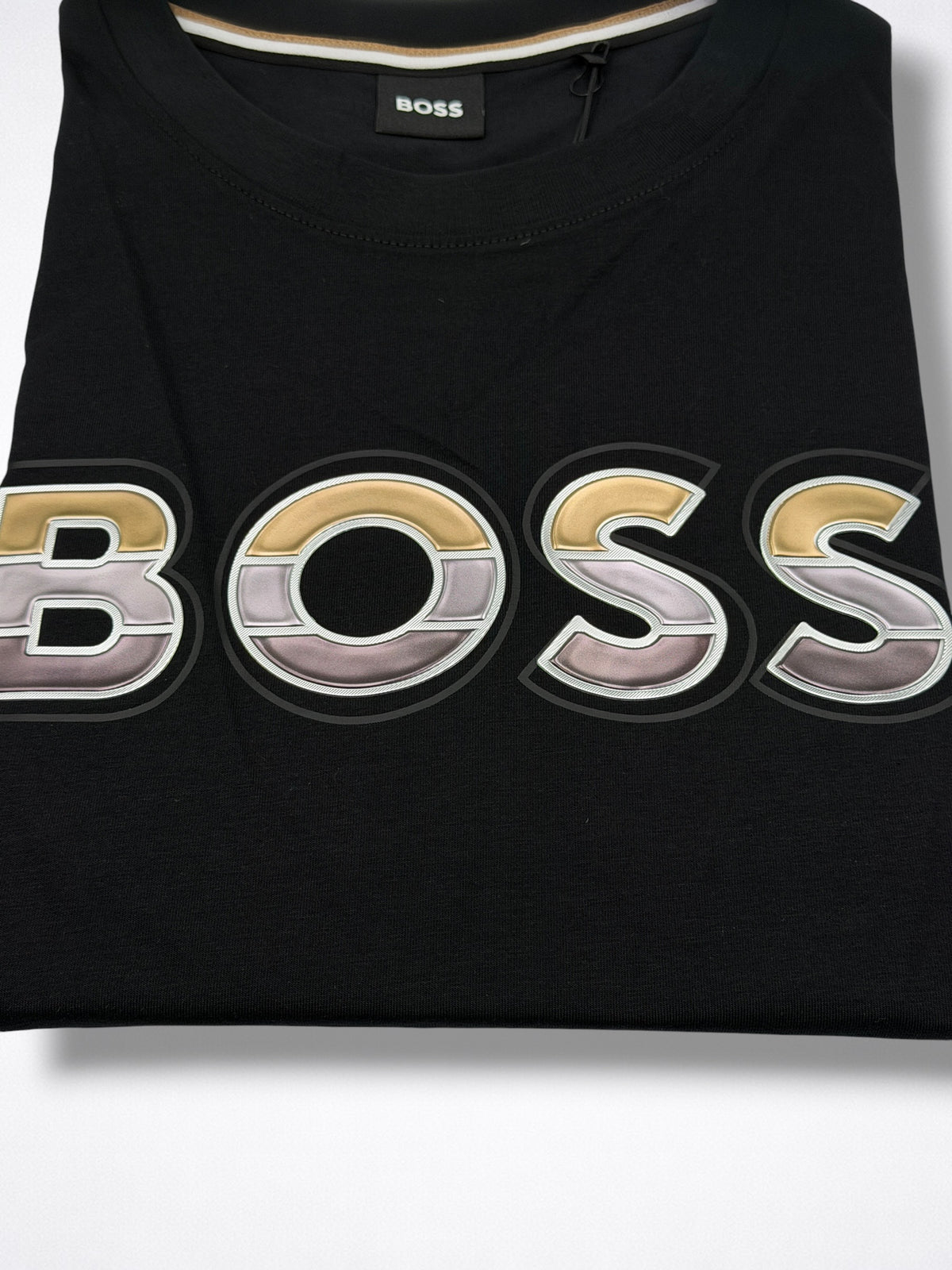 Playera Boss Classic Fit Cuello Redondo Talla L