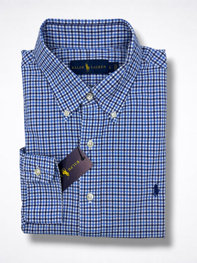 Camisa Polo Ralph Lauren Classic Fit Manga Larga Talla L