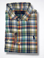 Camisa Polo Ralph Lauren Classic Fit Manga Larga Talla L