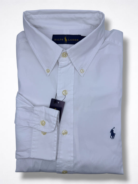 Camisa Polo Ralph Lauren Classic Fit Manga Larga Talla L