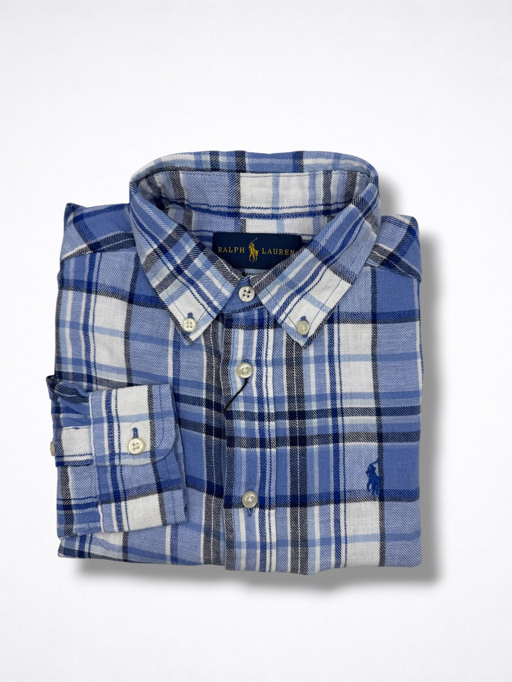 Camisa Polo Ralph Lauren Classic Fit manga larga talla 5 niño