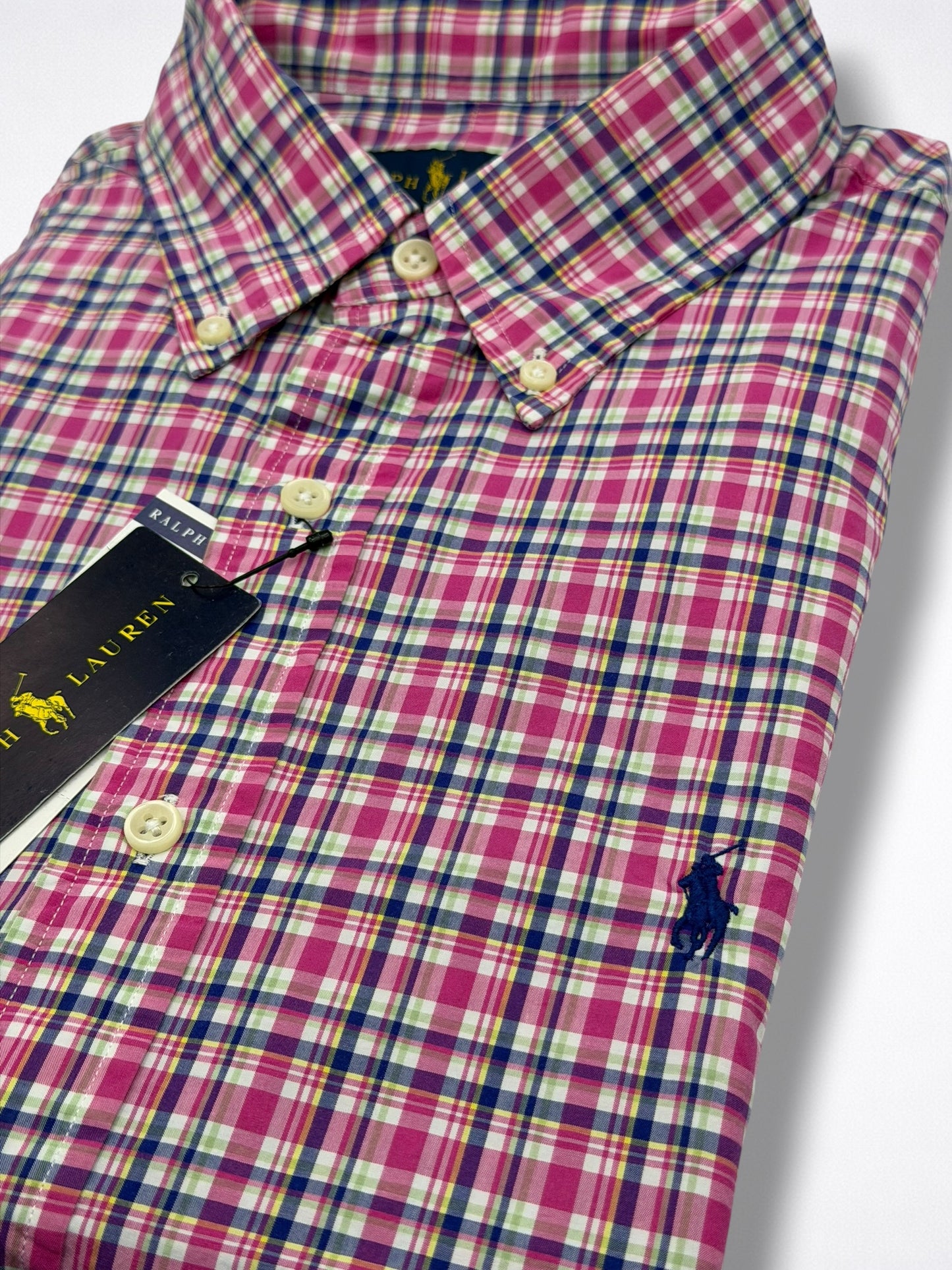 Camisa Polo Ralph Lauren Classic Fit Manga Corta Talla L
