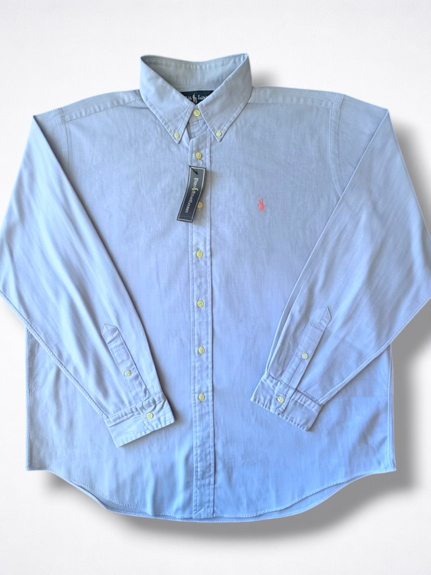 Camisa Polo Ralph Lauren Classic Fit Manga Larga Talla XL