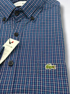 Camisa Lacoste Slim Fit  Manga Larga Talla S