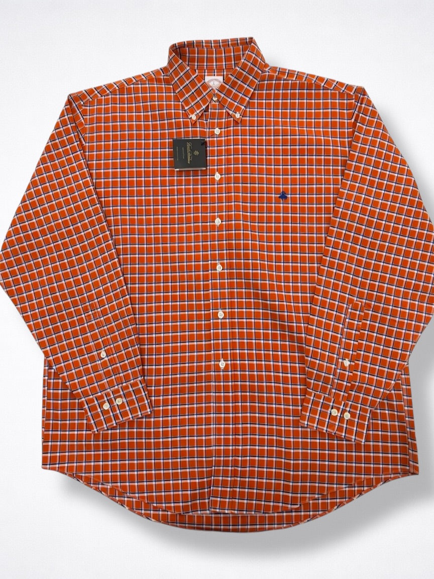 Camisa Brooks Brothers Classic Fit Manga Larga Talla XL