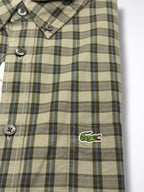 Camisa Lacoste Classic Fit Manga Larga Talla L