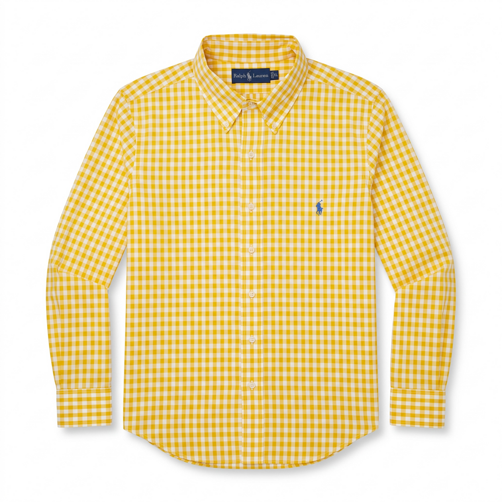 Camisa Polo Ralph Lauren Classic Fit manga larga talla XL