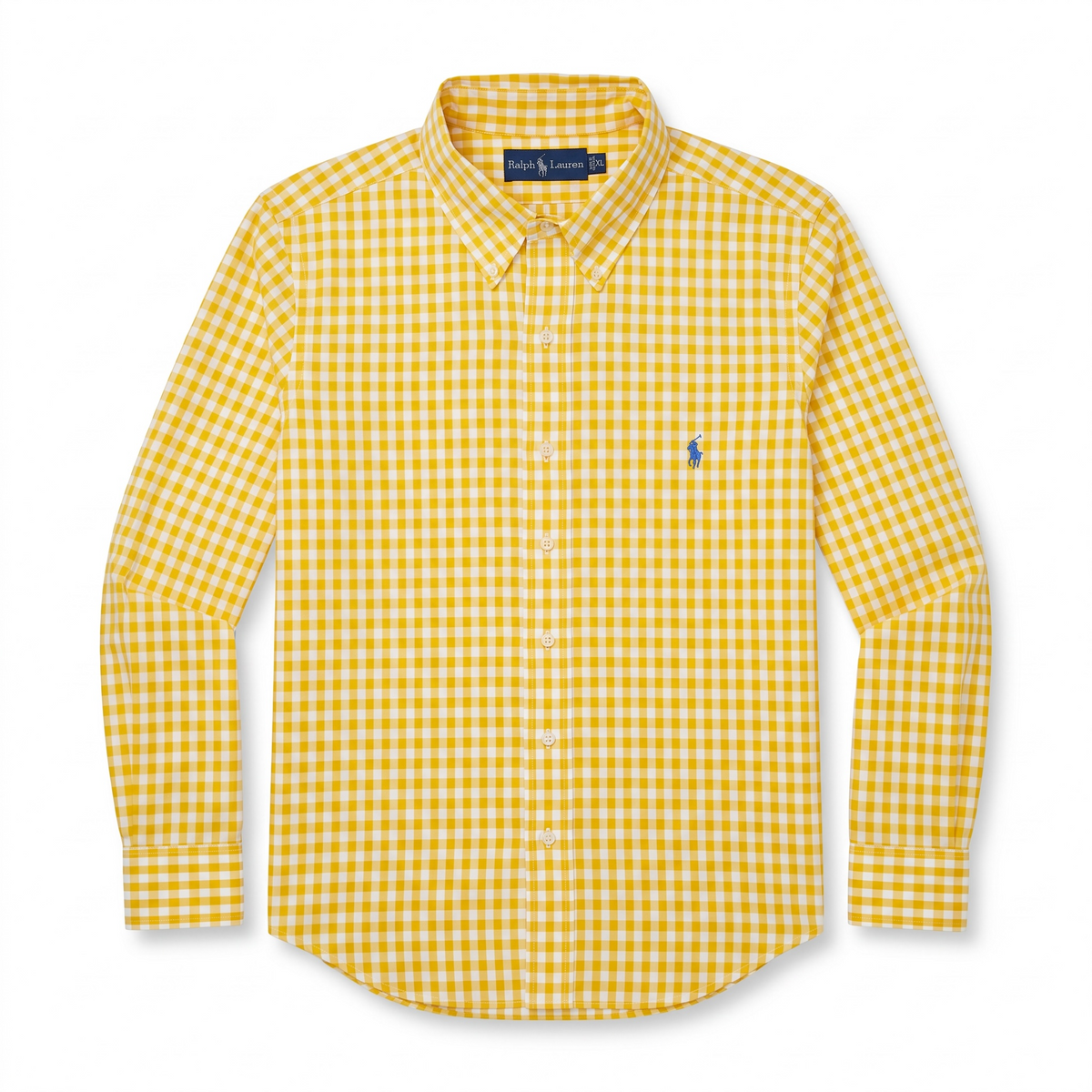 Camisa Polo Ralph Lauren Classic Fit manga larga talla XL
