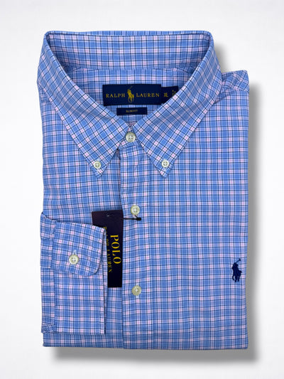 Camisa Polo Ralph Lauren Classic Fit Manga Larga Talla L